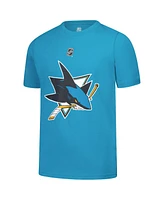 Outerstuff Big Boys and Girls Will Smith Teal San Jose Sharks Player Name Number T-Shirt