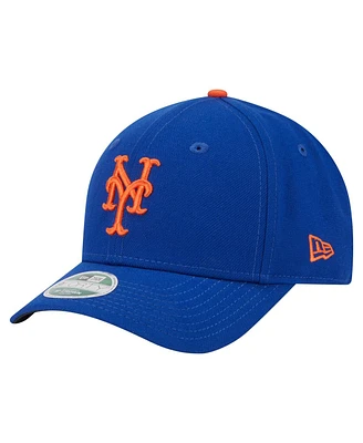 New Era Big Boys and Girls Royal New York Mets Player Replica 9FORTY Adjustable Hat