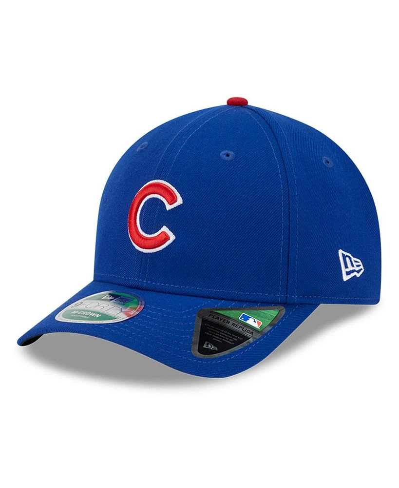 New Era Men's Royal Chicago Cubs Player Replica 9FORTY Adjustable Hat
