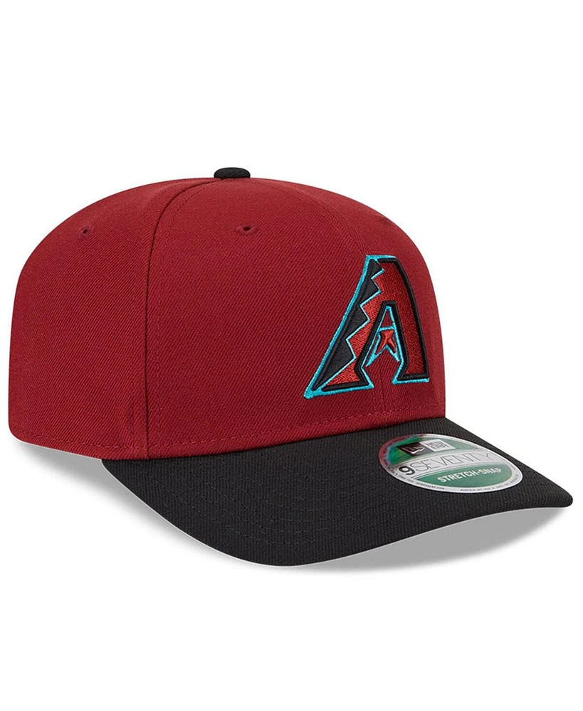 New Era Men's Red Arizona Diamondbacks Player Replica 9SEVENTY Adjustable Hat