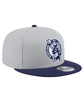 New Era Men's Gray/Navy Boston Celtics Color Pack 2-Tone 9FIFTY Snapback Hat