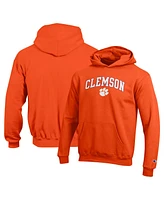 Champion Big Boys and Girls Orange Clemson Tigers Campus Pullover Hoodie