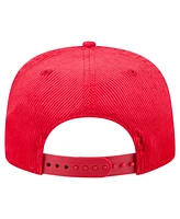 New Era Men's Red Washington Nationals Full Circle Corduroy Golfer Adjustable Hat