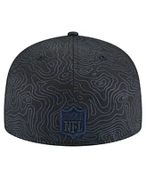 New Era Men's Black Tennessee Titans Geo 59FIFTY Fitted Hat