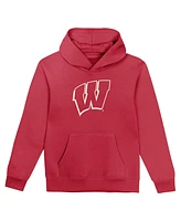 Outerstuff Toddler Red Wisconsin Badgers Team Banner Fleece Pullover Hoodie