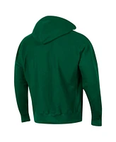 Champion Men's Green Miami Hurricanes Vault Late Night Reverse Weave Pullover Hoodie