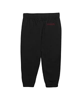 Mitchell & Ness Toddler 2-Piece Chicago Blackhawks Oversized Block Buster Fleece Sweatshirt and Pants Set
