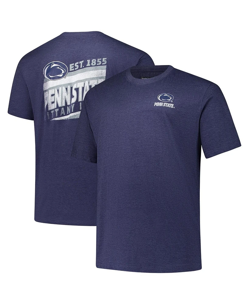 Fanatics Men's Navy Penn State Nittany Lions Big Tall Ideal Faded T-Shirt