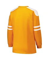 Fanatics Women's Tennessee Orange Volunteers Plus Contrast Sleeve Fleece Pullover Sweatshirt