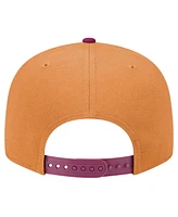 New Era Men's Brown/Purple Boston Red Sox Color Pack Two-Tone 9FIFTY Snapback Hat