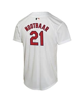 Nike Big Boys and Girls Lars Nootbaar White St. Louis Cardinals Home Game Player Jersey
