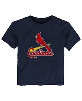 Outerstuff Toddler Navy St. Louis Cardinals Primary Logo T-Shirt