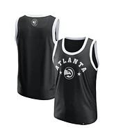 Fanatics Men's Black Atlanta Hawks Mesh Tank Top