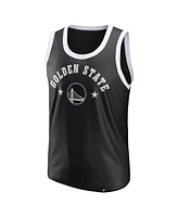 Fanatics Men's Black Golden State Warriors Mesh Tank Top