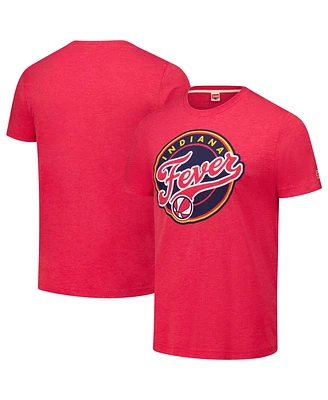 Homage Men's and Women's Red Indiana Fever Team Spirit Tri-Blend T-Shirt