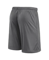 Fanatics Men's Gray Milwaukee Brewers Primary Logo Shorts