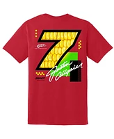 Jr Motorsports Official Team Apparel Men's Red Justin Allgaier Brandt Car T-Shirt