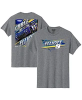 Hendrick Motorsports Team Collection Men's Heather Gray Chase Elliott Car T-Shirt