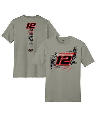 Team Penske Men's Gray Ryan Blaney Lifestyle T-Shirt