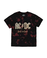 Ac/Dc Boys Acdc Rock Or Bust Short Sleeve T-shirt & Lounge Shorts Combo Set-xxl