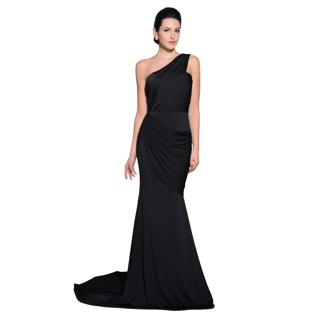 Pia Gladys Perey Women's Maxi One Shoulder Evening Dress