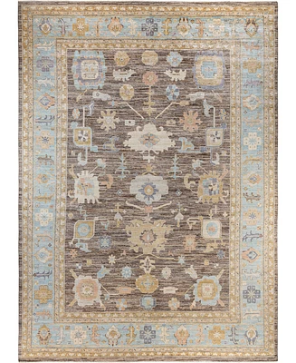 Adorn Hand Woven Rugs Colorful Oushak M1945 9'10''x13'9'' Area Rug