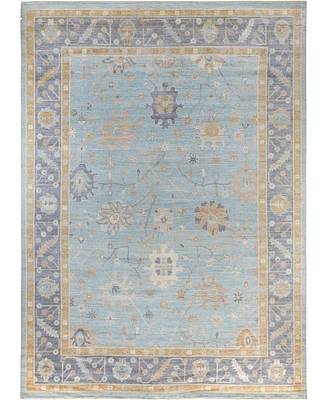 Adorn Hand Woven Rugs Colorful Oushak M1945 9'8''x13'6'' Area Rug