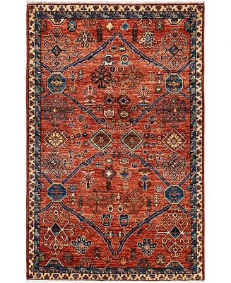 Adorn Hand Woven Rugs Serapi M1945 3'1''x4'10'' Area Rug
