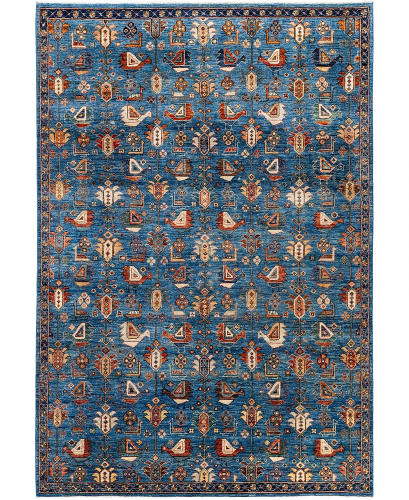Adorn Hand Woven Rugs Serapi M1945 6'2''x8'11'' Area Rug