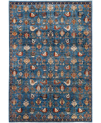 Adorn Hand Woven Rugs Serapi M1945 6'2''x8'11'' Area Rug
