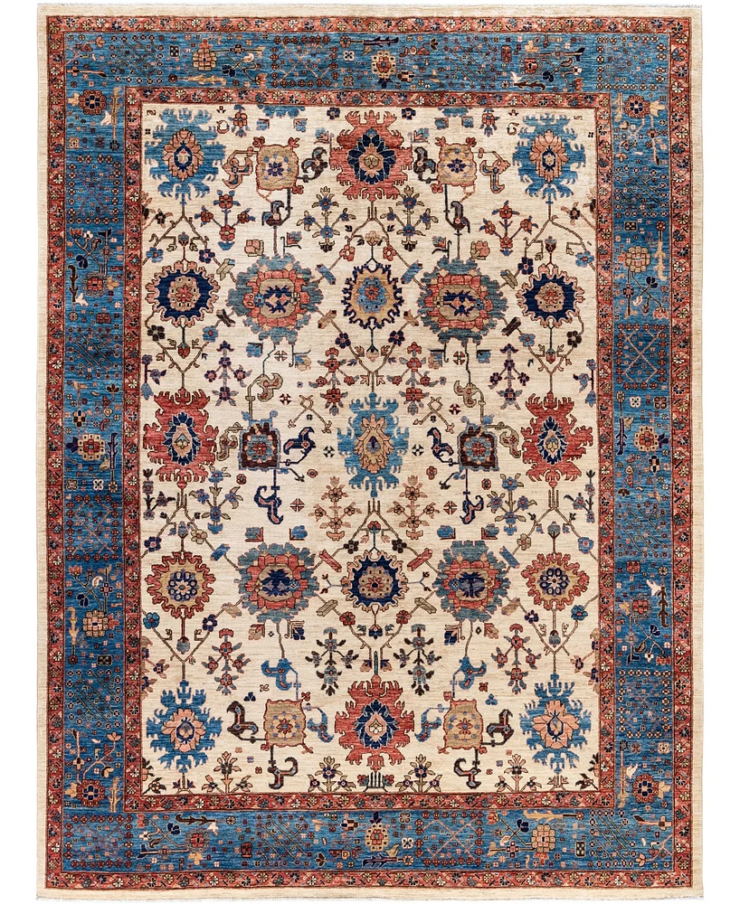 Adorn Hand Woven Rugs Serapi M1945 8'10''x12' Area Rug