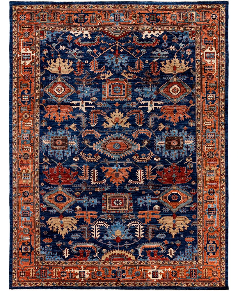 Adorn Hand Woven Rugs Serapi M1945 8'11''x11'9'' Area Rug