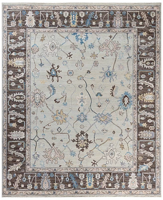 Adorn Hand Woven Rugs Colorful Oushak M1945 8'2''x10' Area Rug