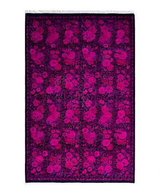 Adorn Hand Woven Rugs Fine Vibrance M830 4'9''x7'2'' Area Rug