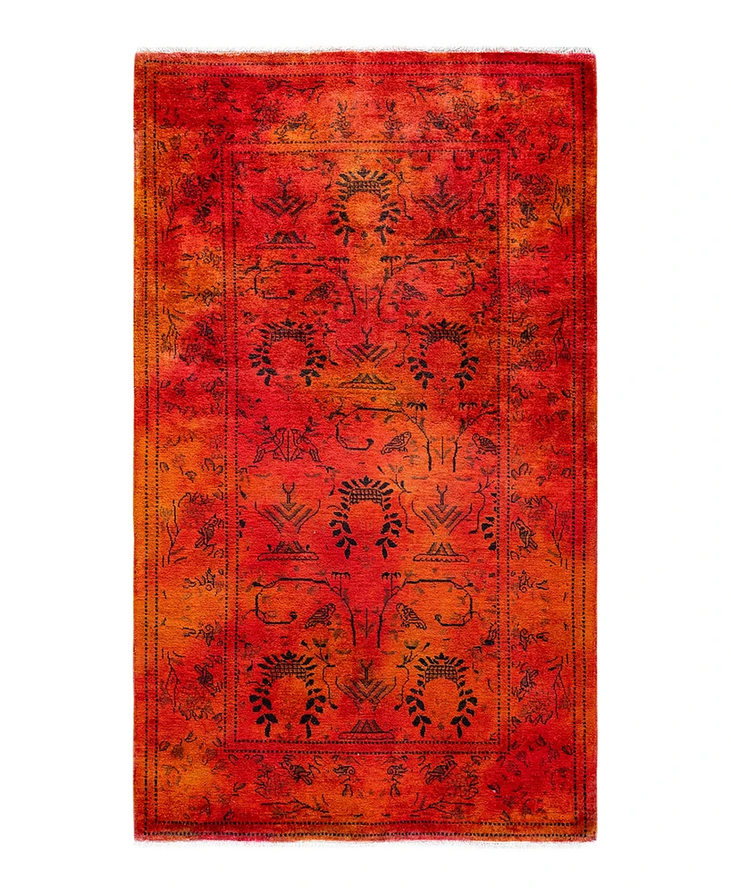 Adorn Hand Woven Rugs Fine Vibrance M1120 3'2''x5'4'' Area Rug