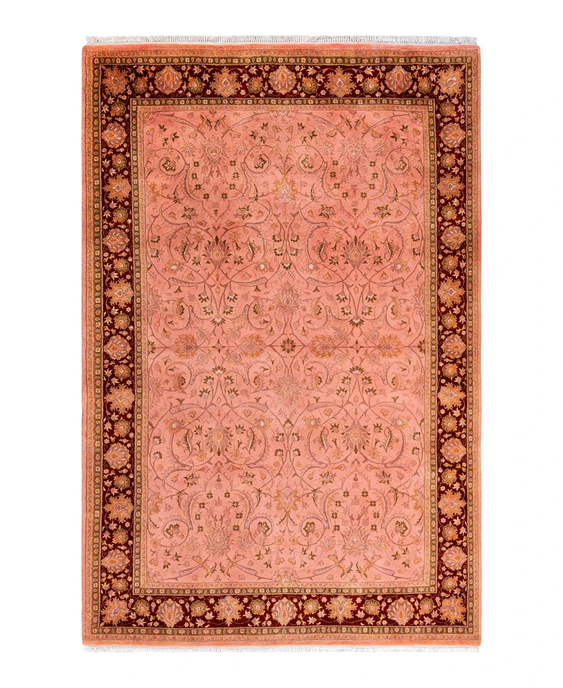 Adorn Hand Woven Rugs Fine Vibrance M1798 6'3''x9'4'' Area Rug