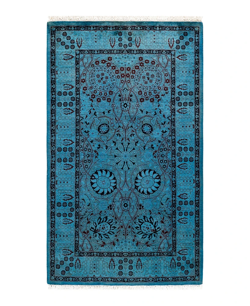 Adorn Hand Woven Rugs Fine Vibrance M1010 3'1''x5'3'' Area Rug