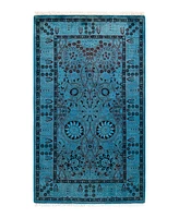 Adorn Hand Woven Rugs Fine Vibrance M1010 3'1''x5'3'' Area Rug