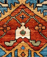 Adorn Hand Woven Rugs Serapi M1945 2'7''x9'11'' Runner Area Rug