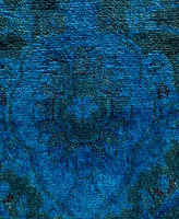 Adorn Hand Woven Rugs Fine Vibrance M1585 2'6''x9'4'' Runner Area Rug