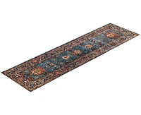 Adorn Hand Woven Rugs Serapi M1945 2'7''x9'6'' Runner Area Rug