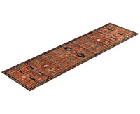 Adorn Hand Woven Rugs Serapi M1945 2'8''x10' Runner Area Rug