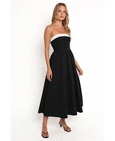 Petal and Pup Women's Marais Strapless Midi Dress