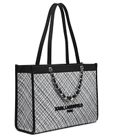 Karl Lagerfeld Paris Savoie Large Tote Bag