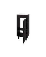 Quartzsite Bathroom Vanity with Integrated Sink and Faucet