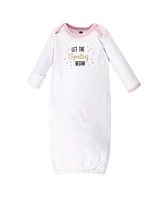 Hudson Baby Baby Girls Hudson Cotton Gowns, Princess