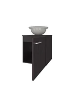 Pirtleville Bathroom Vanity with Integrated Sink and Faucet