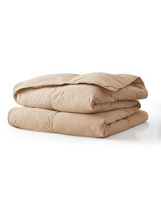 Unikome Noiseless Lightweight Goose Feather Down Comforter, California King