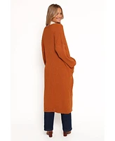 Petal and Pup Women's Makenna Long Open Front Cardigan