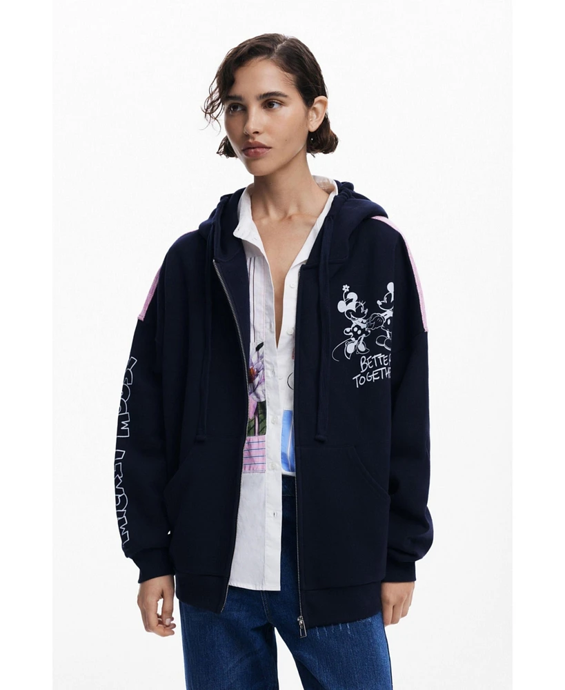 Desigual Women's Mickey Mouse sweatshirt